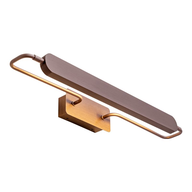 Modern LED Mirror Wall Lamp Bronze