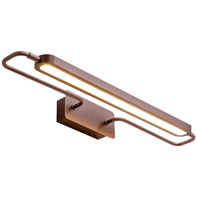 Modern LED Mirror Wall Lamp Bronze
