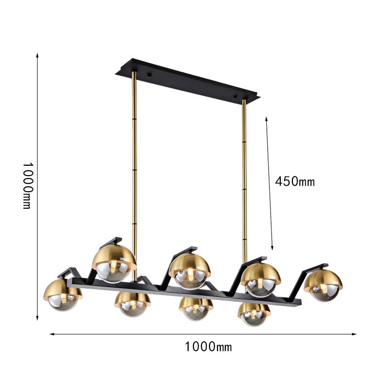 Modern Multi- Led Chandelier