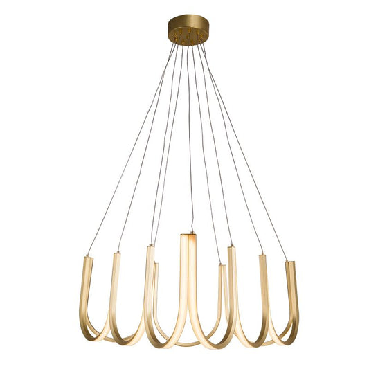 Modern Multi-Tracer Loop LED Pendant Light