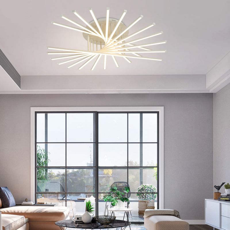 Nordic Quantum Spin LED Ceiling-mounted Light