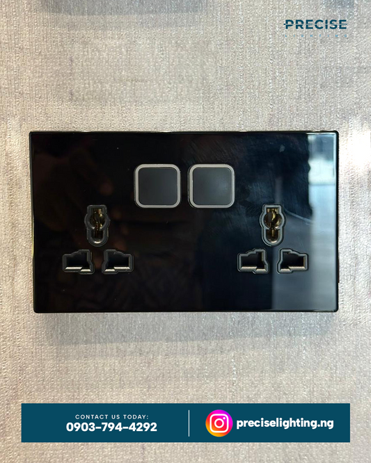 L11-05 double 3 pin socket