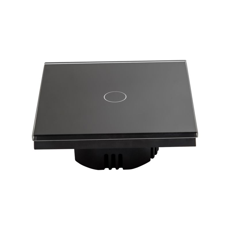 One Gang Touch Switch Socket (BE1G2W-BK ) Black