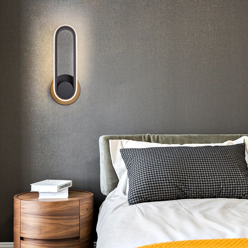 Oval LED wall light 330Â° Degrees RotatableÂ