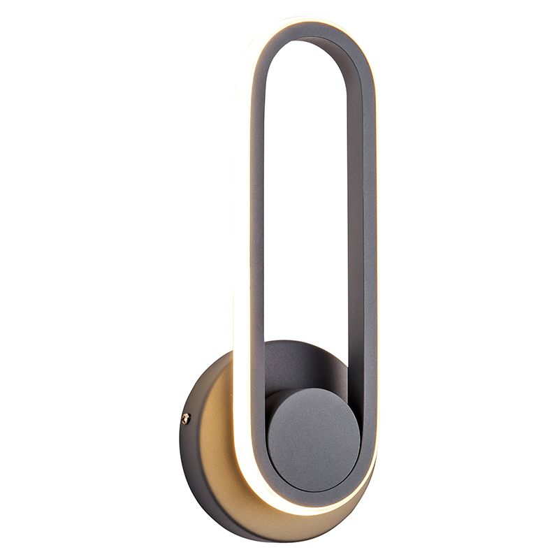 Oval LED wall light 330Â° Degrees RotatableÂ