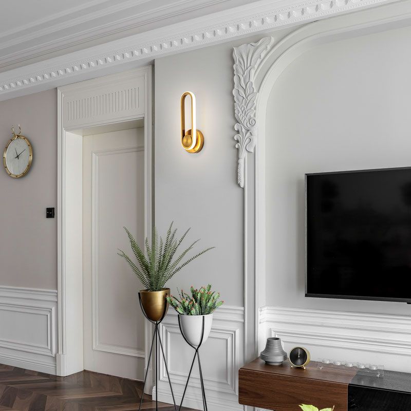 Oval LED wall light 330Â° Degrees RotatableÂ