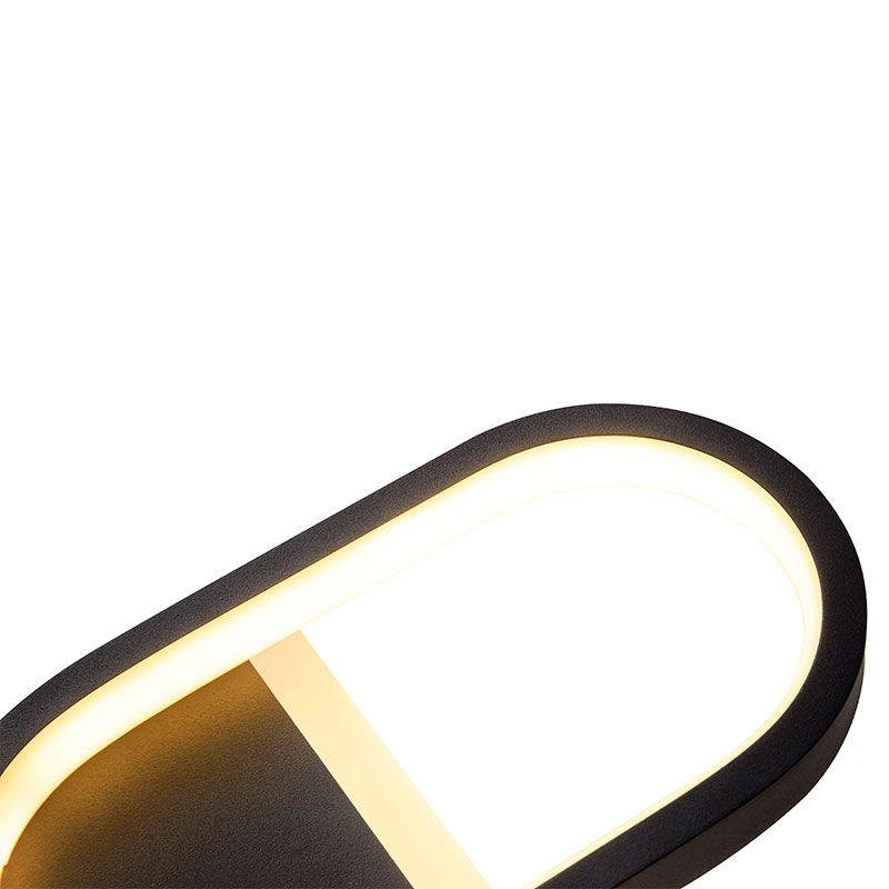 Oval Lens Style LED Wall Lamp