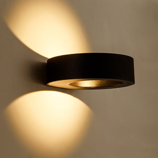 PL-91522-LED BK - Premium Circular Wall Light