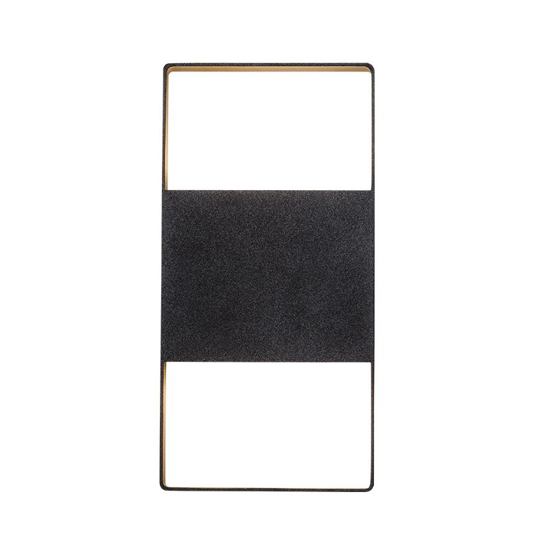 PL-91748-LED BK - Premium Geometric Wall Light - Contemporary Architectural Illumination System