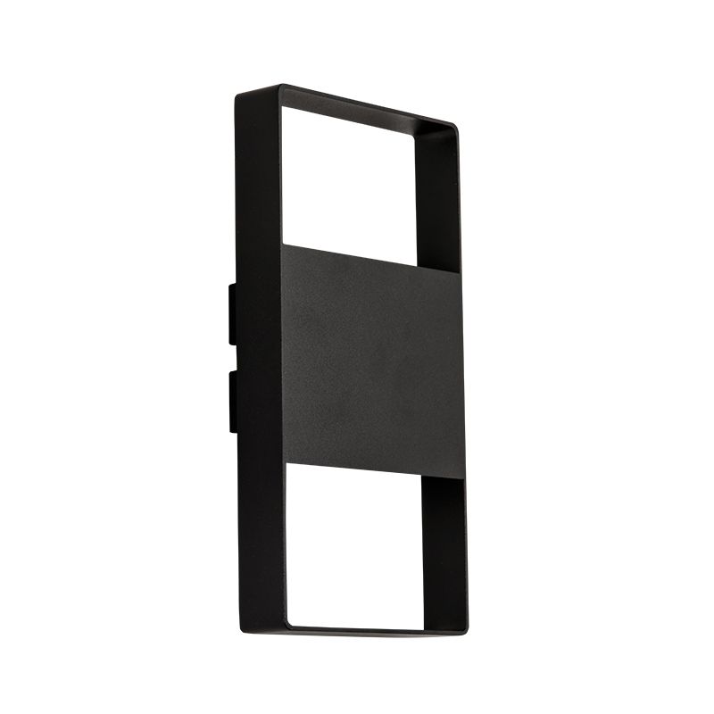 PL-91748-LED BK - Premium Geometric Wall Light - Contemporary Architectural Illumination System