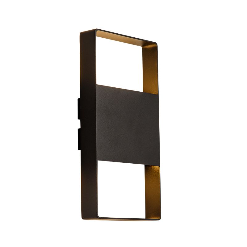 PL-91748-LED BK - Premium Geometric Wall Light - Contemporary Architectural Illumination System