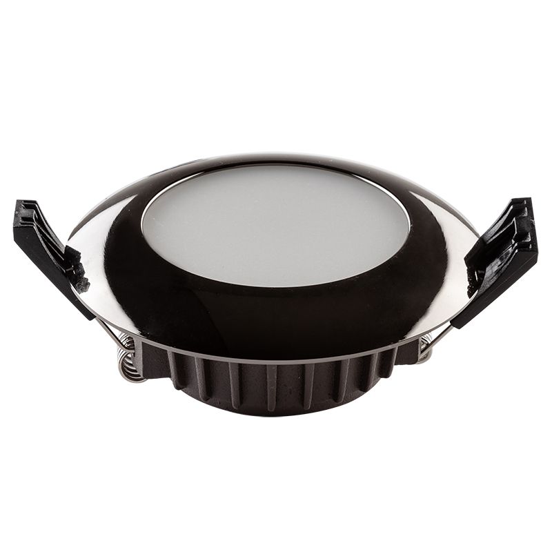 Matt Black Round recessed light - PL-QY-TD801 9W MB/WW
