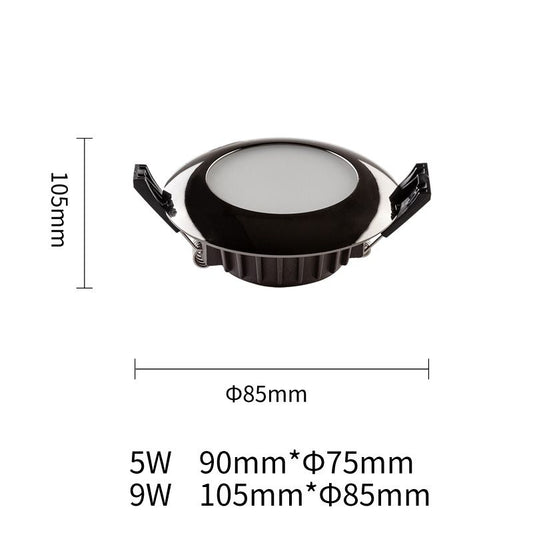 Precise  Recessed Light (PL-QY-TD801) Silver
