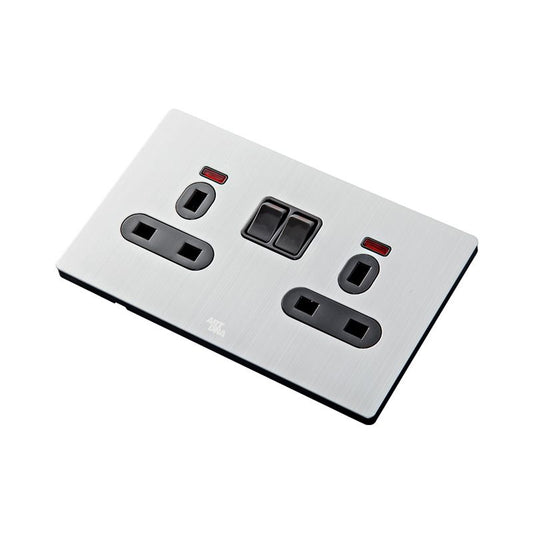 Precise A69 Double Socket Silver