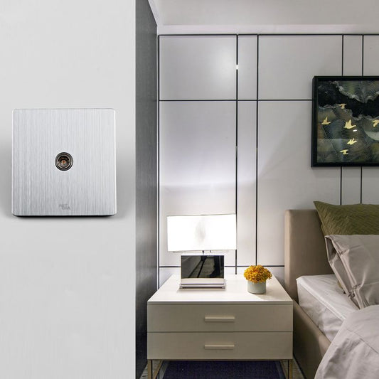 Precise A69 TV Socket Silver