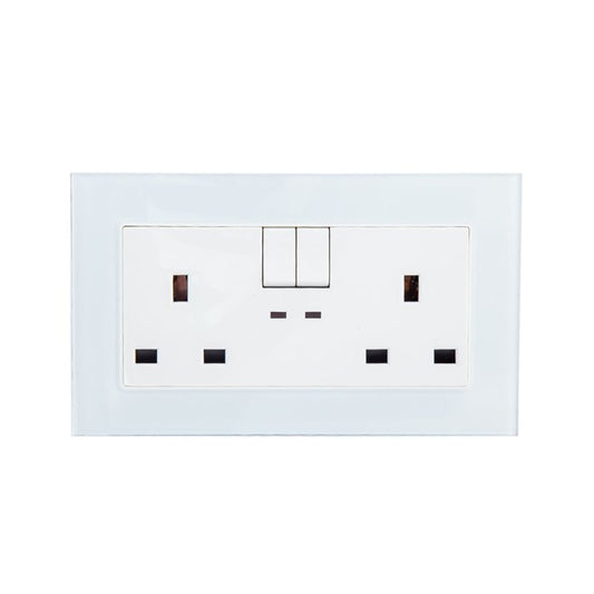 Precise BE Double Socket White