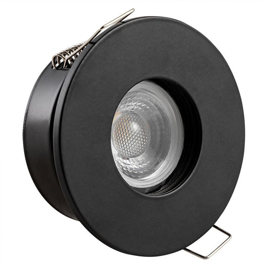 Precise Circular COB Recessed Light (PL-TD2101) Matt Black