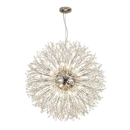 Precise Crystal Dandelion Silver