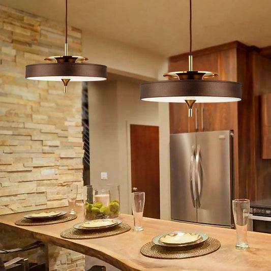 Precise Daisy Disk LED Pendant Light