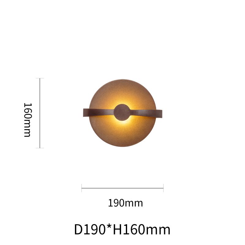 Precise Earth Style LED Wall Light Sand Copper