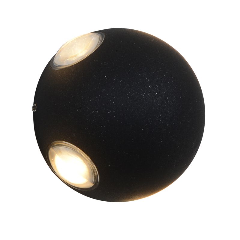 Precise Lotus Wall Lamp Black