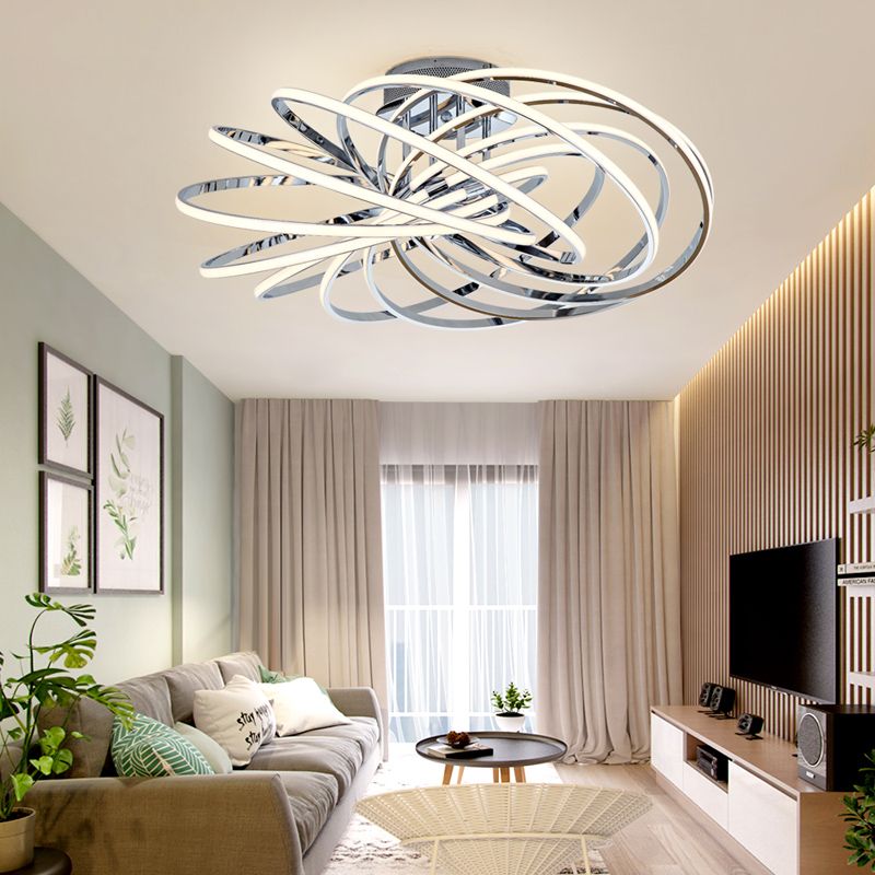 Precise Maelstorm Style LED Ceiling-mounted Light