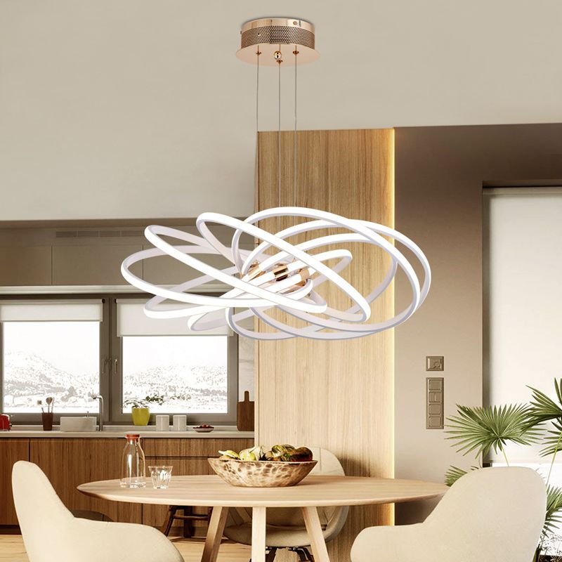 Precise Maelstorm Style LED Ceiling-mounted Light