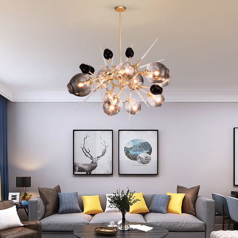 Precise Pellman Multi-Globe Chandelier