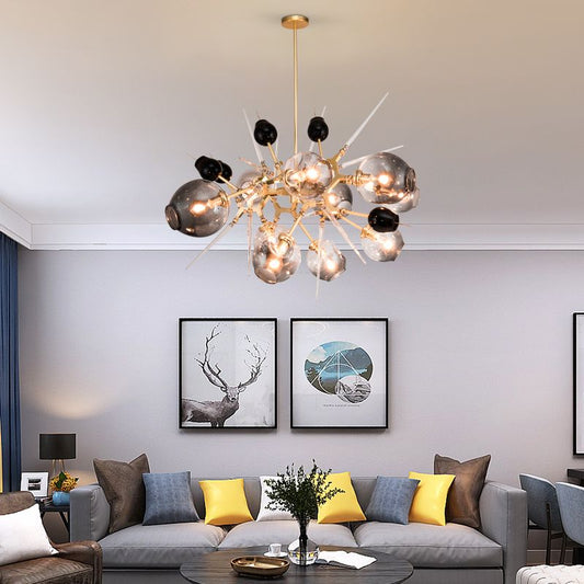 Precise Pellman Multi-Globe Chandelier
