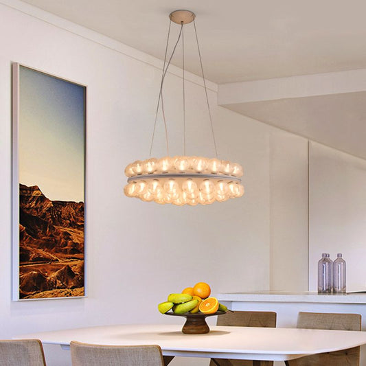 Precise Ruby LED Pendant Light