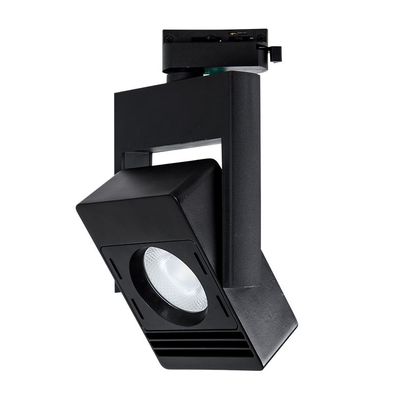 Precise Track Rail Spotlight Black