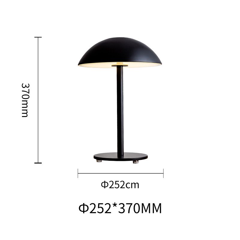 Shade LED Table Lamp Black