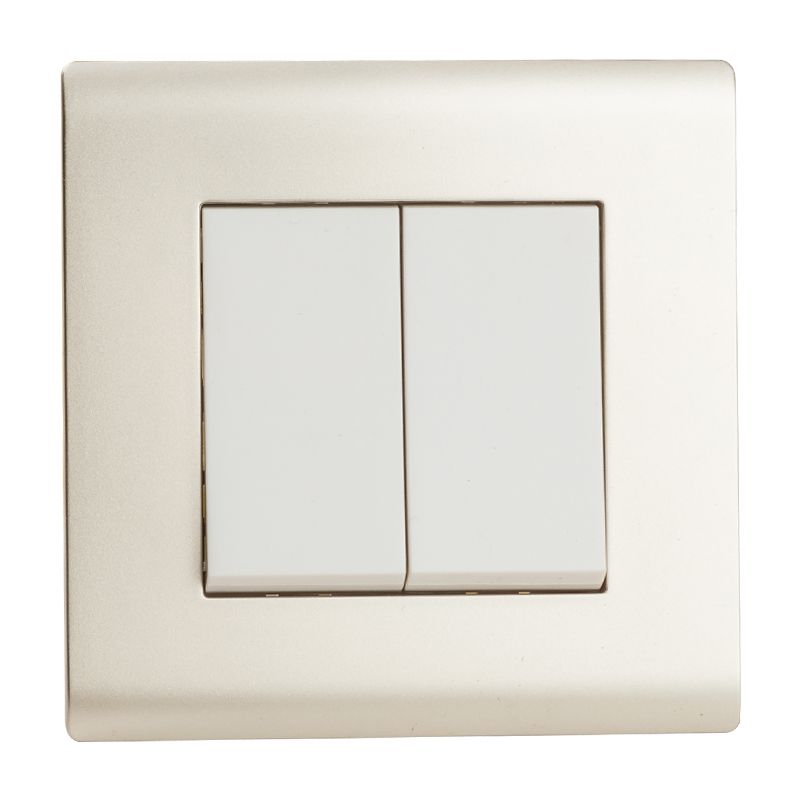 Precise W86 Two Gang Switch