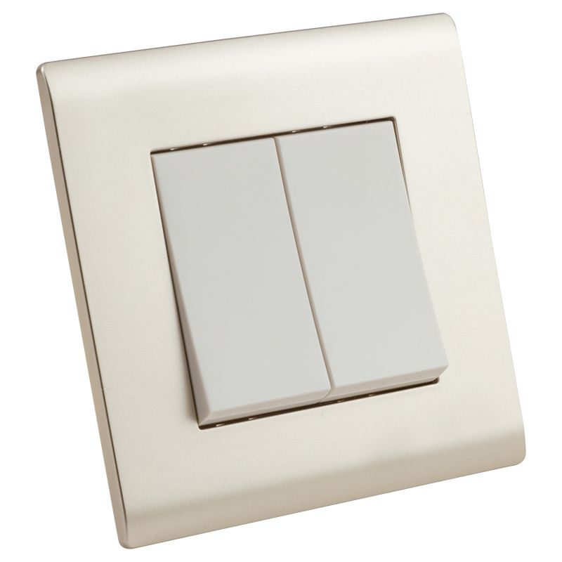 Precise W86 Two Gang Switch