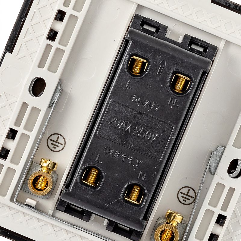 Precise W86A AC Switch  Silver