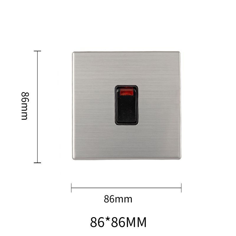 Precise W86A AC Switch  Silver