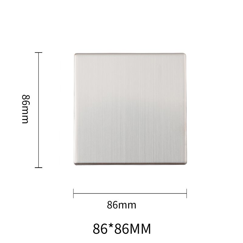 Precise W86A Blank Socket Silver