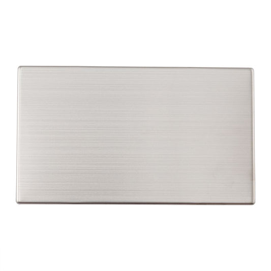 Precise W86A Double Blank Socket Silver