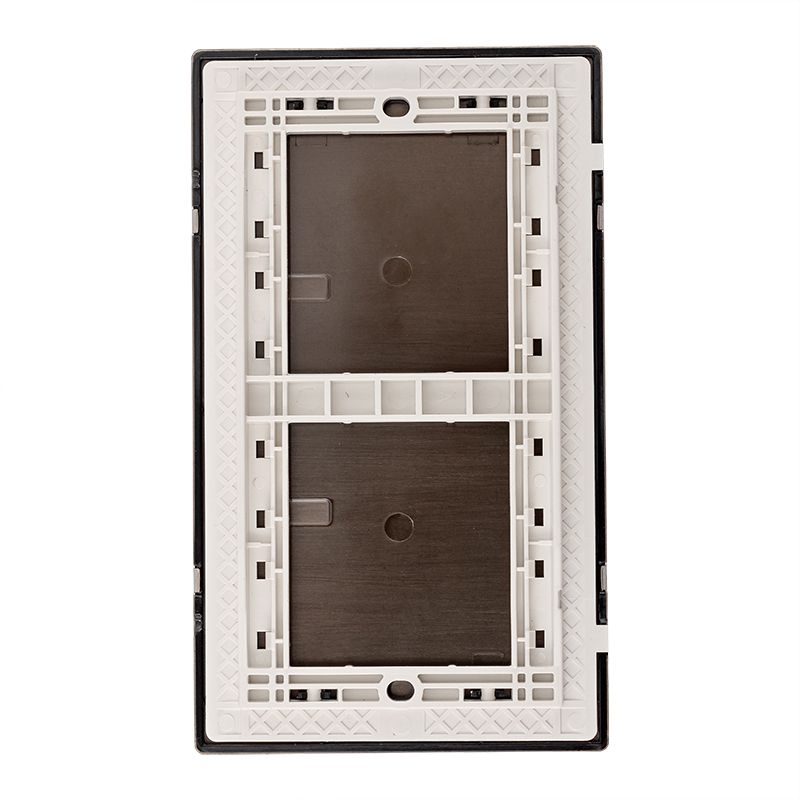 Precise W86A Double Blank Socket Silver