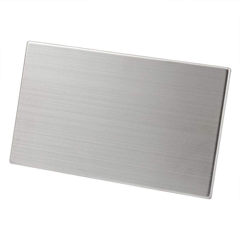 Precise W86A Double Blank Socket Silver