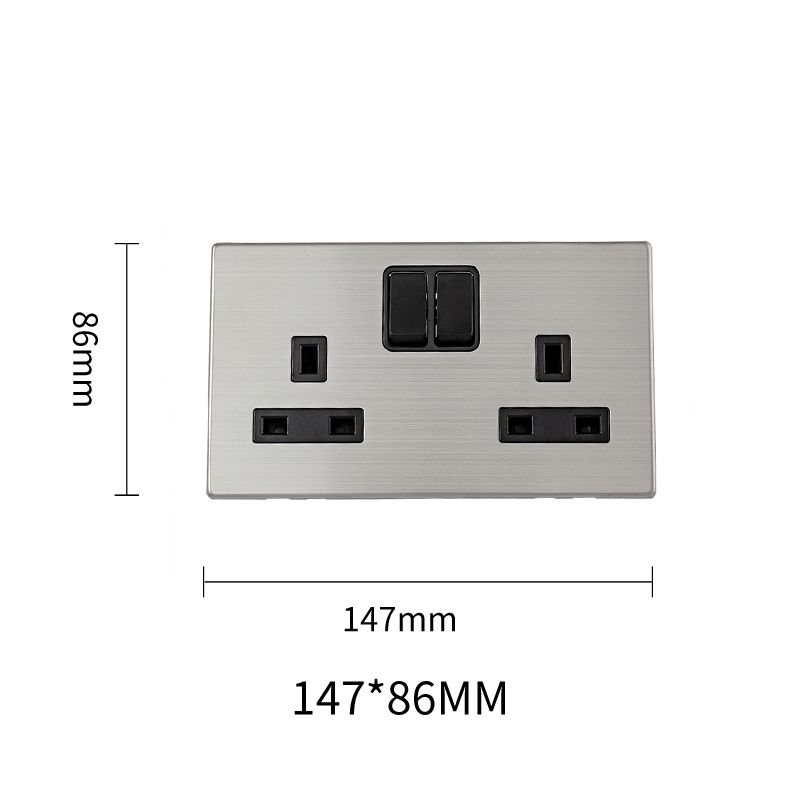 Precise W86A Double Socket Silver