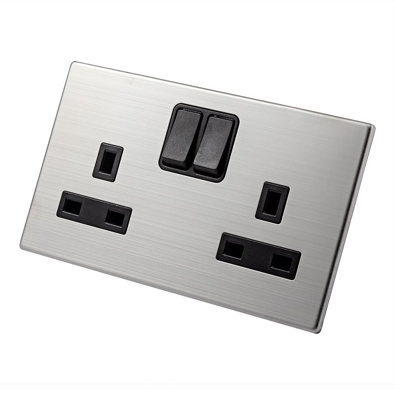 Precise W86A Double Socket Silver