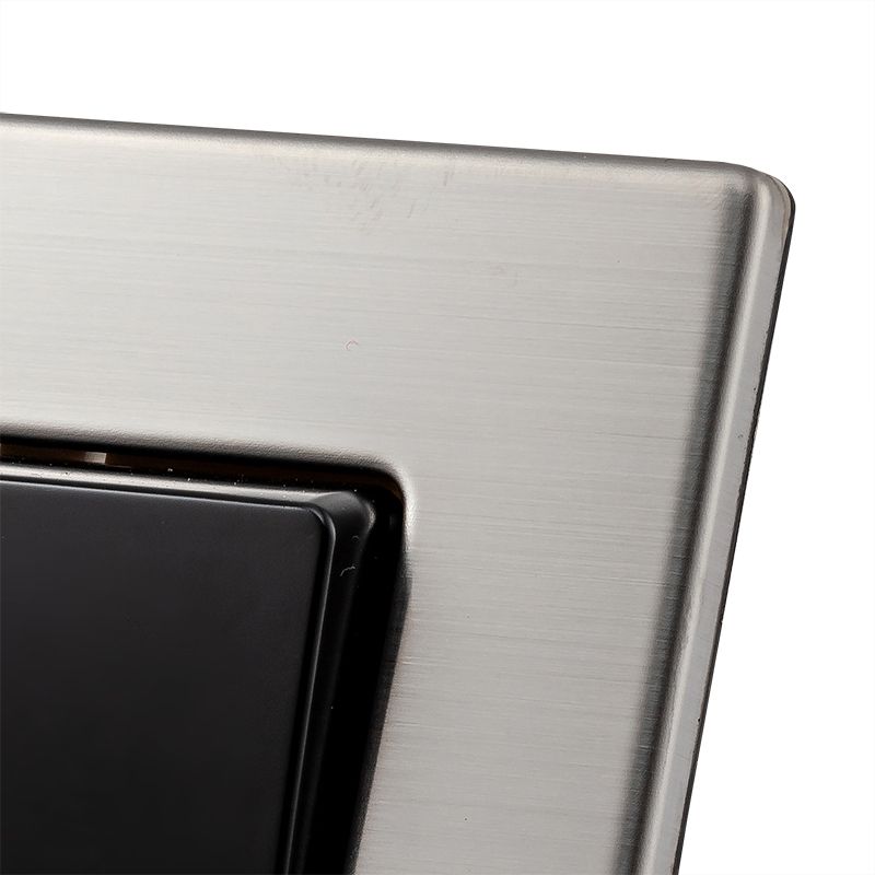 Precise W86A One Gang Switch Silver