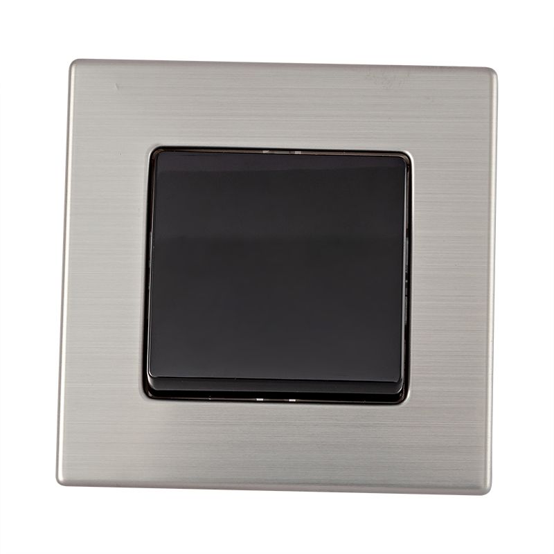 Precise W86A One Gang Switch Silver