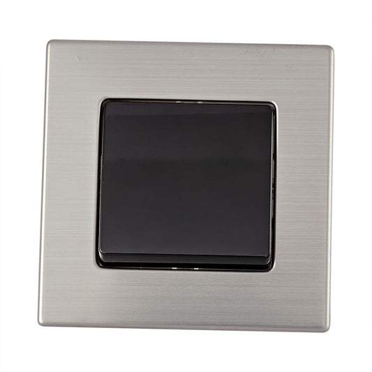 Precise W86A One Gang Switch Silver