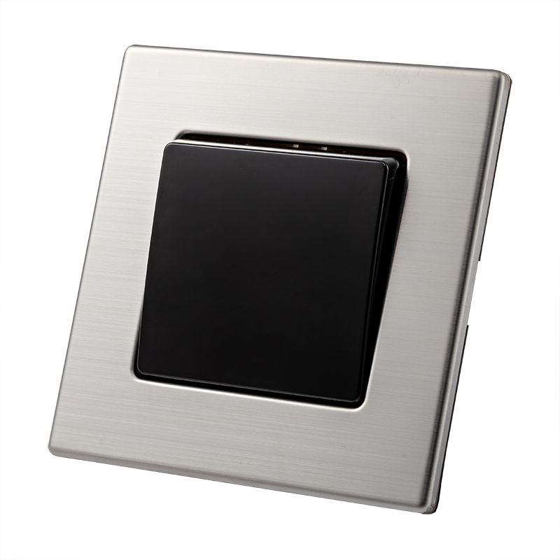 Precise W86A One Gang Switch Silver