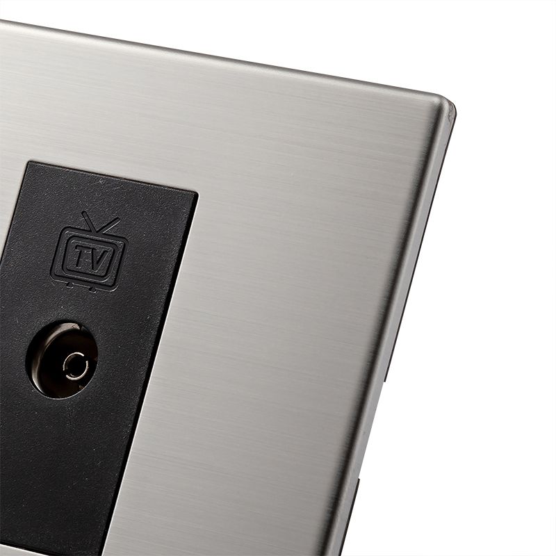 Precise W86A TV Socket Silver