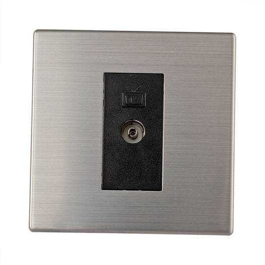 Precise W86A TV Socket Silver