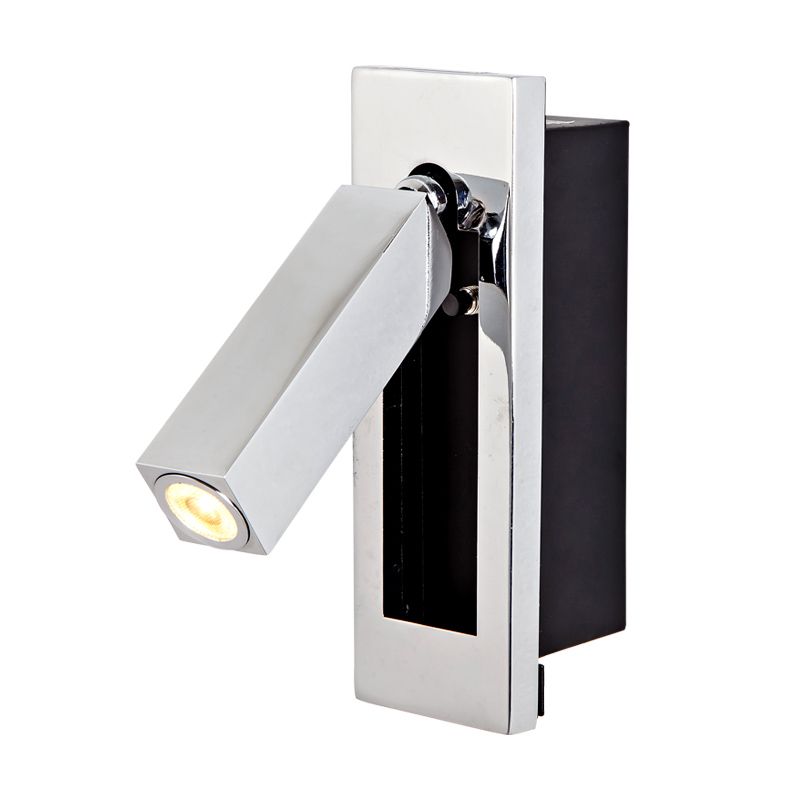 Precise Wallpouch Wall Lamp Chrome