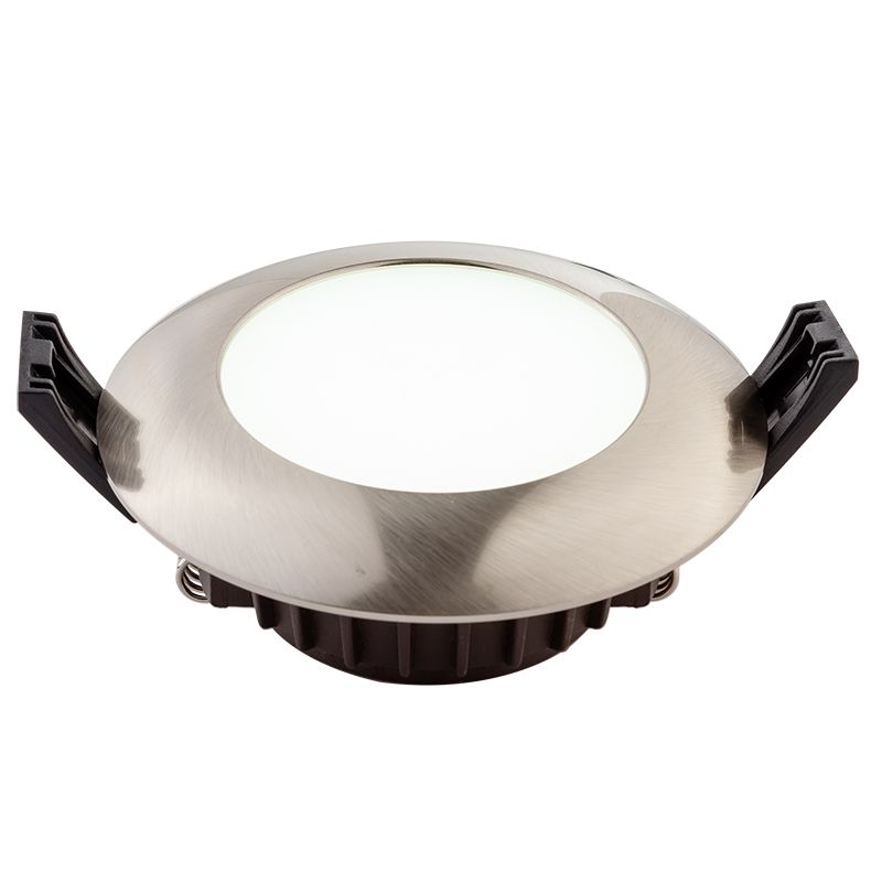 Silver Circular COB Recessed Light